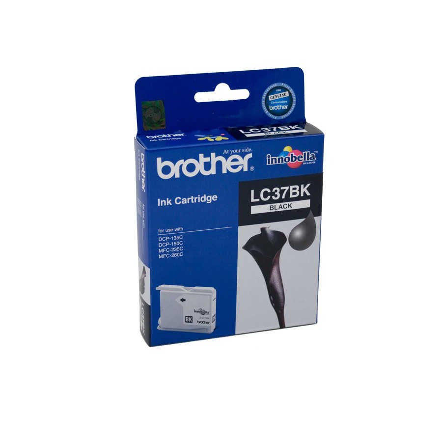 Brother LC37/LC970 Schwarze Original-Tintenpatrone