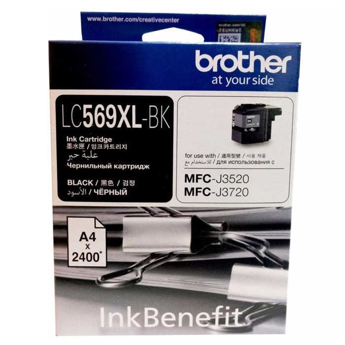 Brother LC569XL Schwarze Original-Tintenpatrone