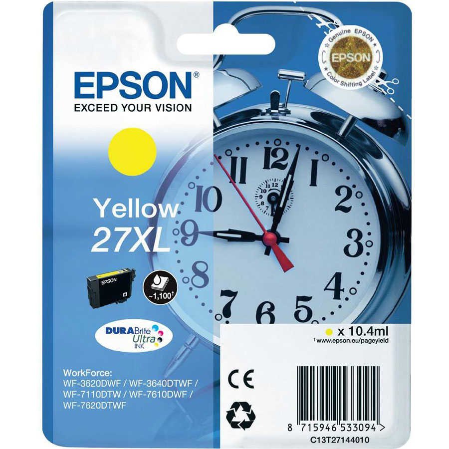 EPSON 27XL  (C13T27144020 ) – kartusche, yellow (gelb)