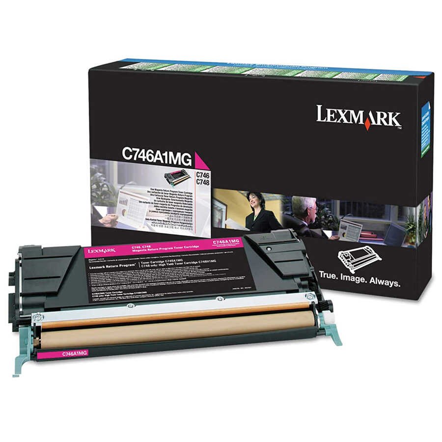 LEXMARK C746 (C746A1MG) – toner, magenta (macenta)