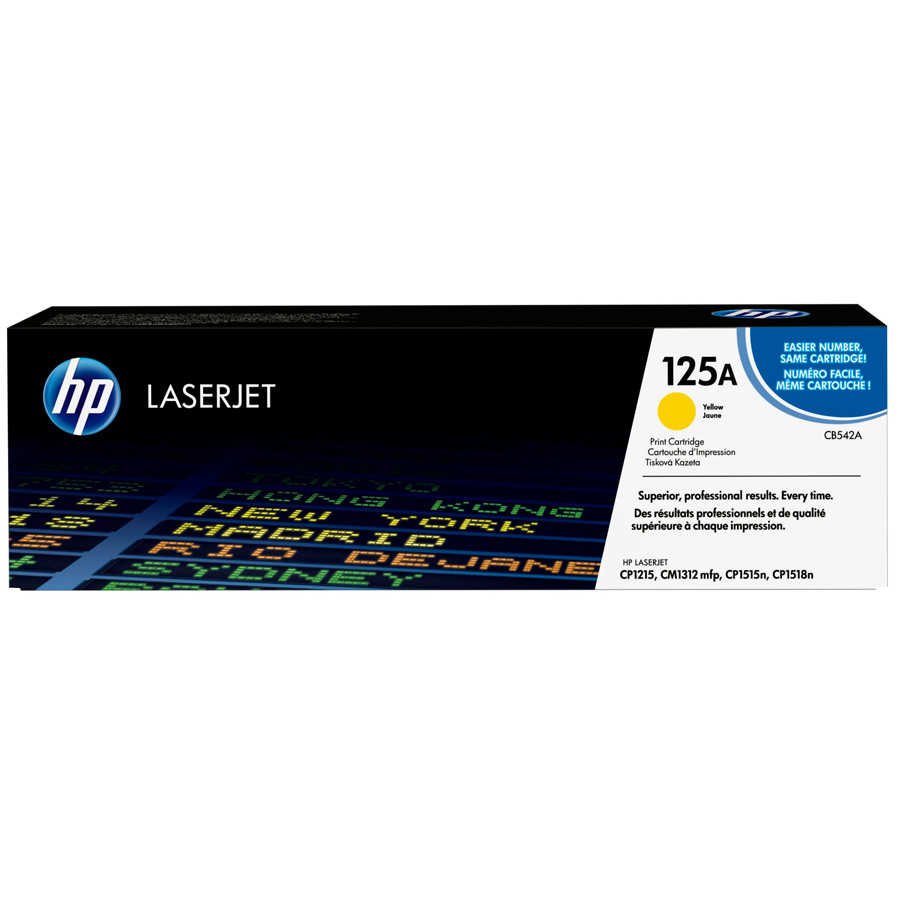 HP 125A (CB542) – toner, yellow (gelb)