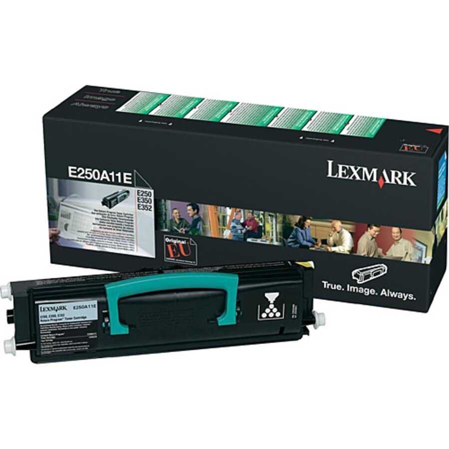 LEXMARK E250 (E250A11E) – toner, black (schwarz)