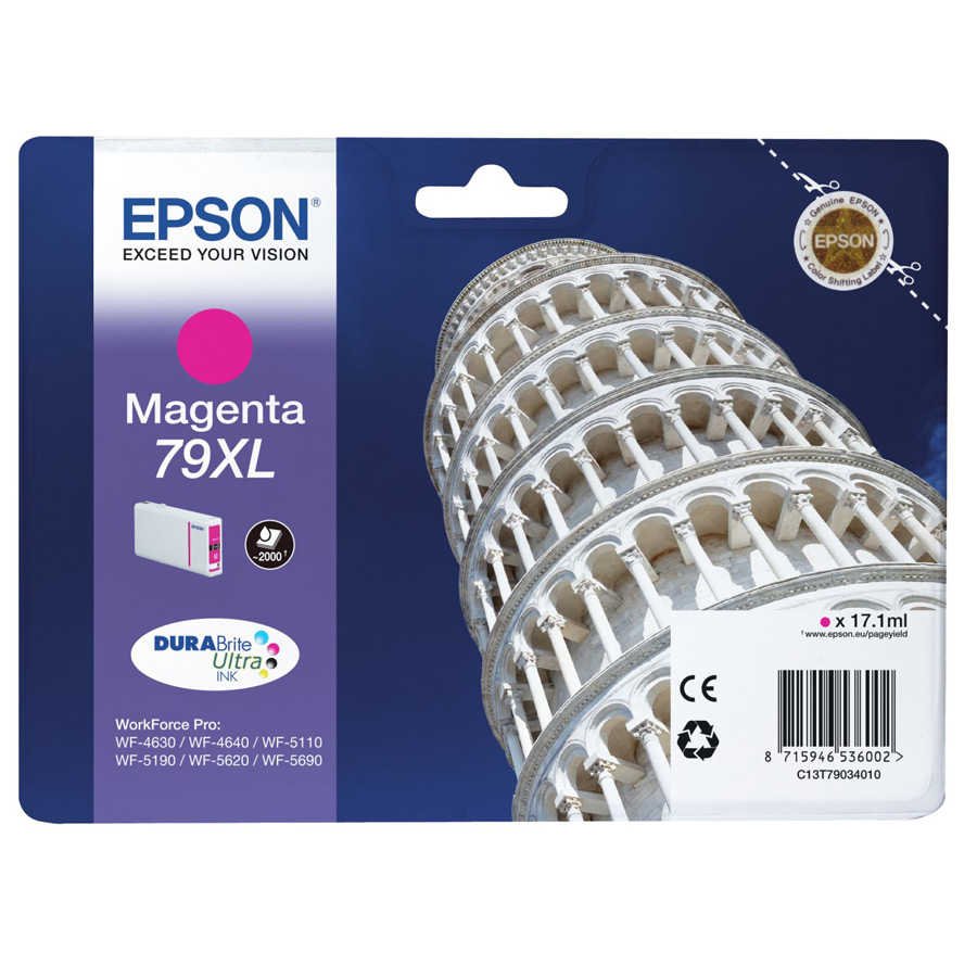 Epson 79XL T7903 C13T79034010 Magenta Original-Tintenpatrone